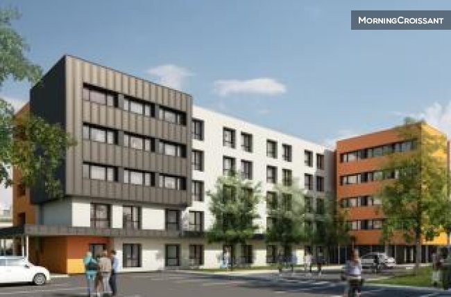 Studio pour 2 à Caen