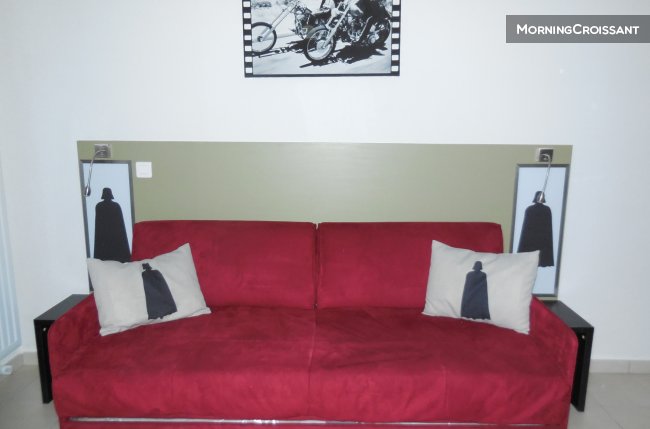Studio piscine Antibes avec balcon