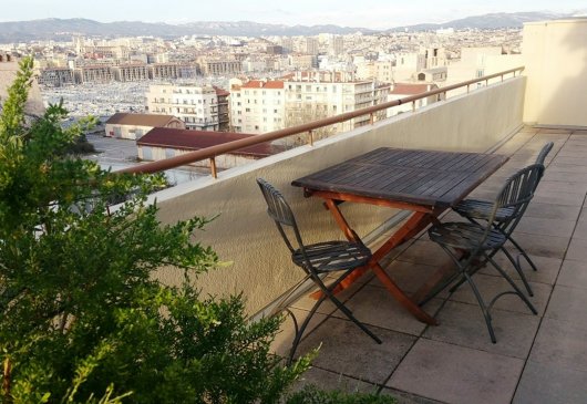 Studio meublé Agachadou + terrasses