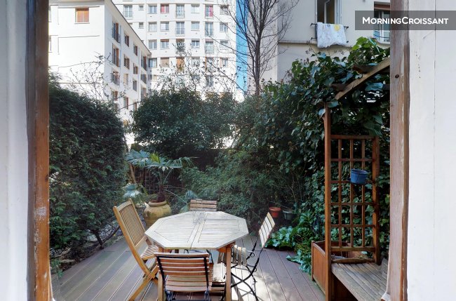 Triplex avec jardin