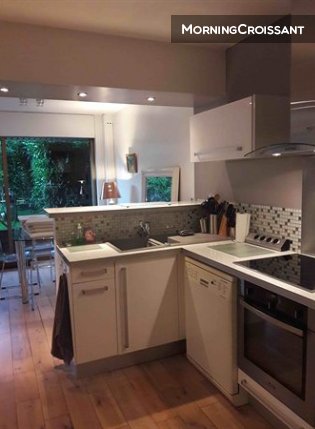 Bel appartement avec jardin