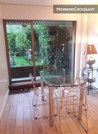 Bel appartement avec jardin