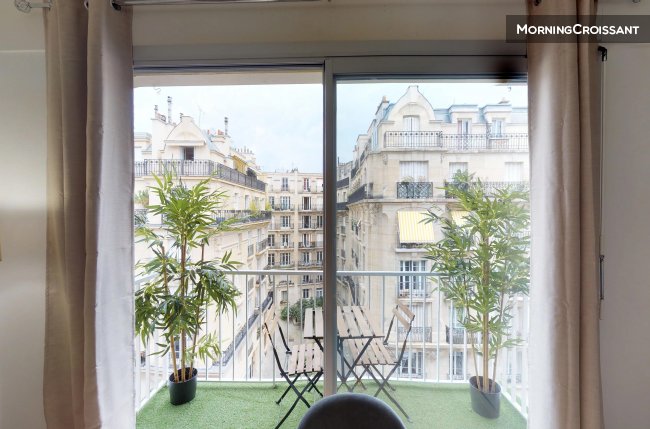 Studio lumineux vue dégagée 5ième