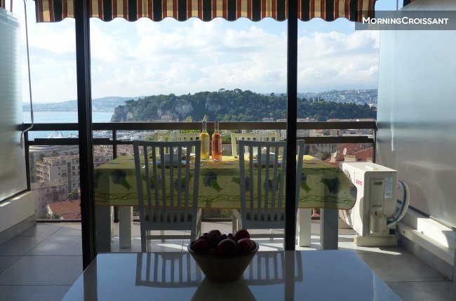 Vue mer appartement climatisé