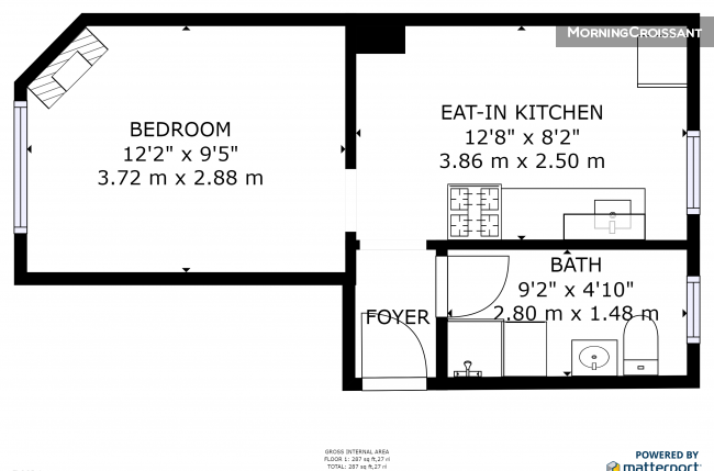 Appartement 30m² Porte de Montreuil