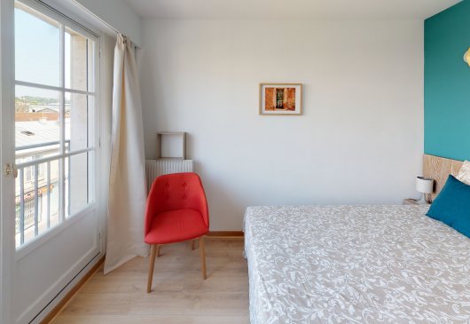 2 pièces de standing spacieux