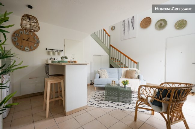 T2 Duplex meublé indépendant
