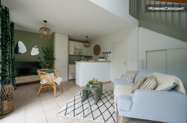 T2 Duplex meublé indépendant