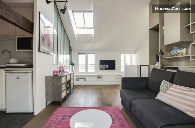 Beau studio - Rambuteau Marais