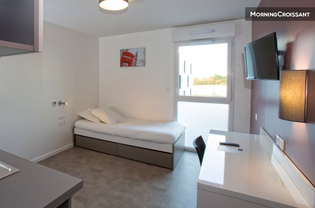 Studio équipé en résidence