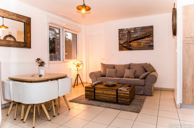Chic apart avec terrasse, jardin