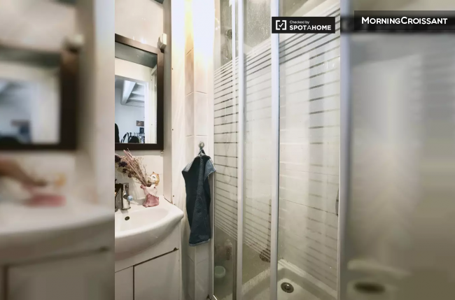 Cosy studio sous les toits de Paris