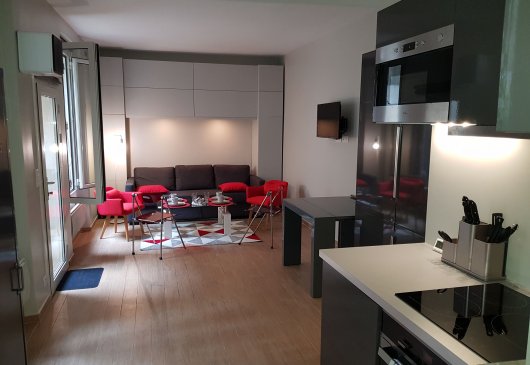 Appartement Moderne 2p avec cour