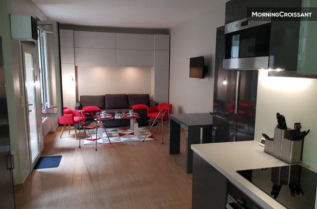 Appartement Moderne 2p avec cour