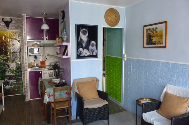 Studio meublé au coeur de Paris