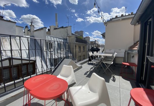 Duplex, 4 pièces, terrasse, clim