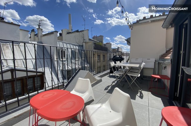 Duplex, 4 pièces, terrasse, clim