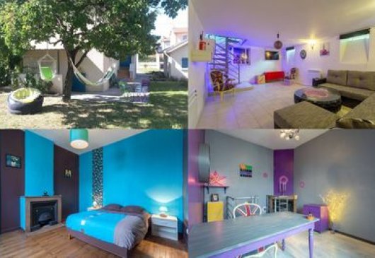 Maison cozy+jardin 425m2,pkg, métro