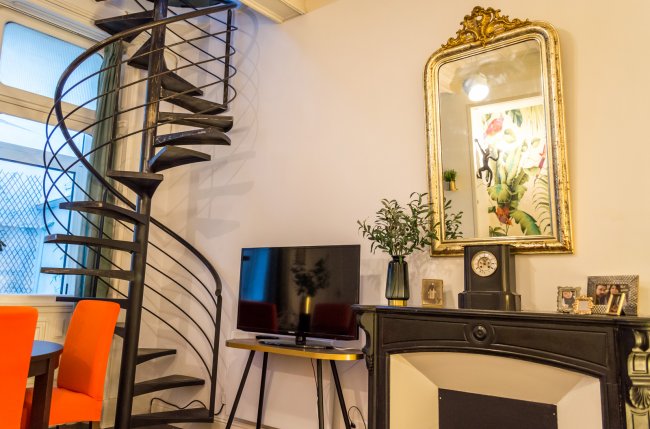 Haussmann Duplex 80 m² avec Patio