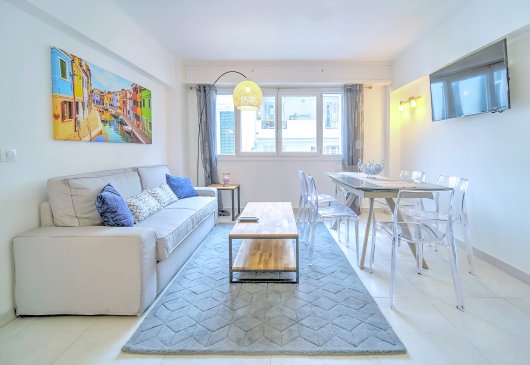 Lumineux T4 6/8 pers coeur Cannes