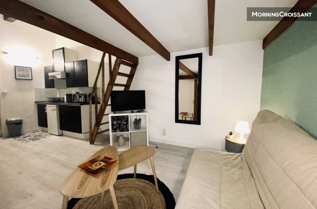 Vieux-Port 25 m2 + mezzanine meublé