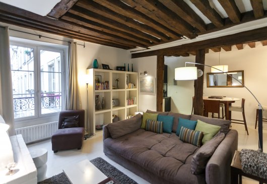 2P Appartement dans le Marais