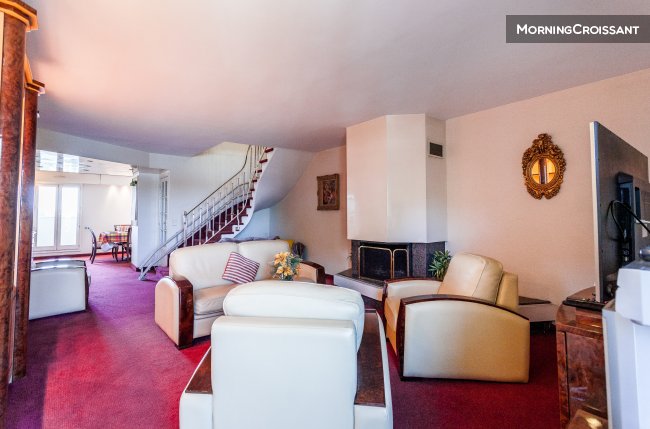 Duplex 110m2 face au lac d'Enghien