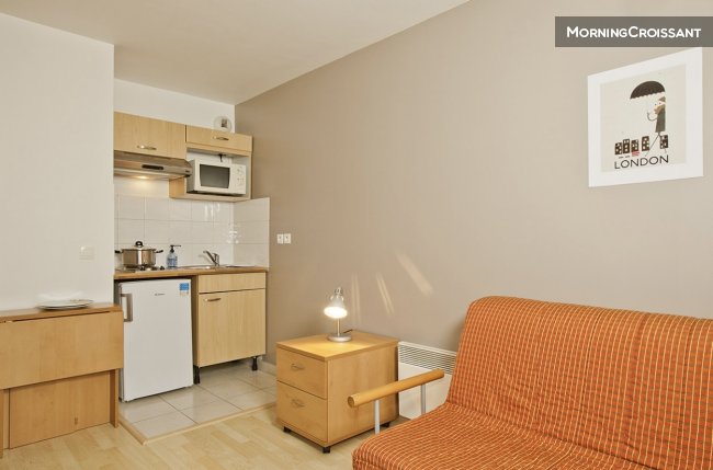Studio meublé en résidence