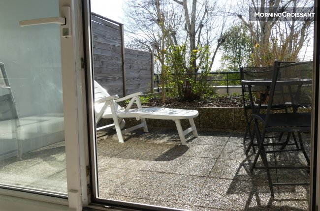 F1 terrasse, parking privatif