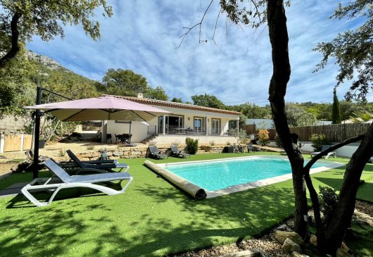 Villa 8 couchages clim piscine chau