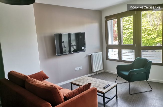 F3 meublé + parking proche Paris