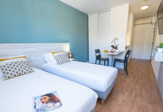 Studio dans résidence neuve