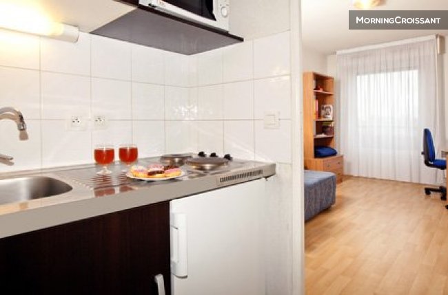 Studio équipé en résidence
