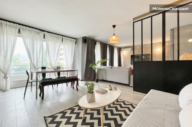 T2- 60 m2, balcon sans vis à vis❤️