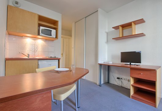 Studio meublé en résidence