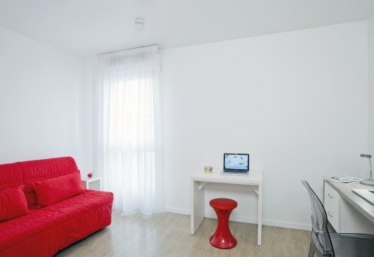 Studio équipé en résidence