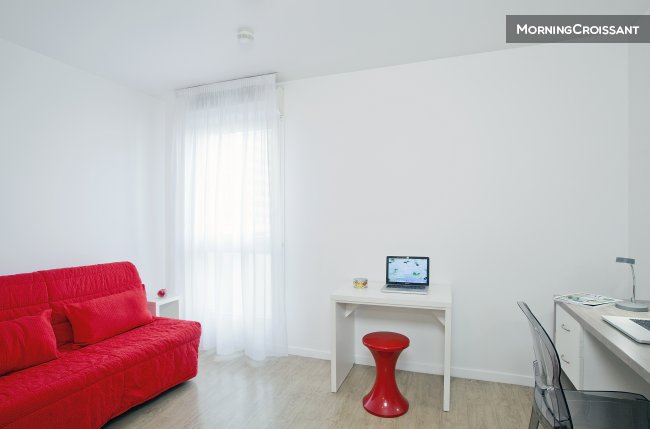 Studio équipé en résidence