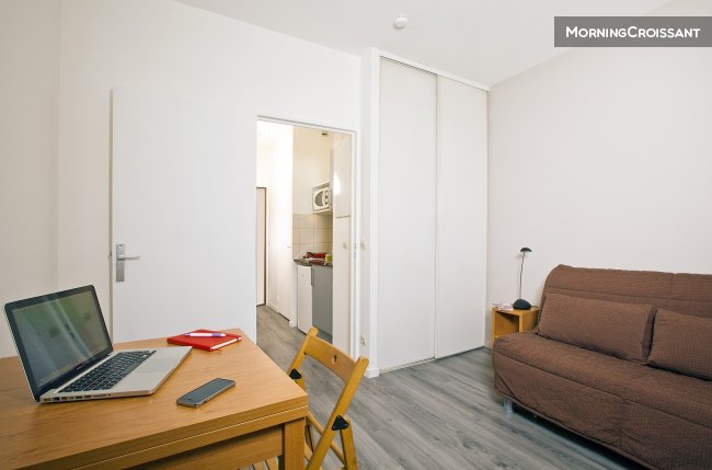 Studio équipé en résidence