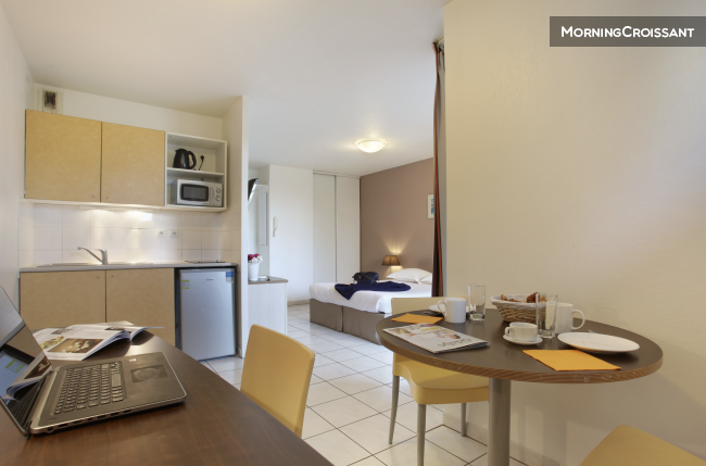 Studio charmant tout équipé