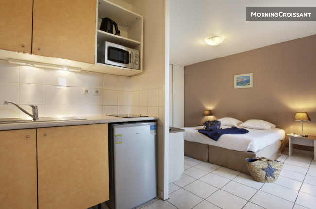 Studio charmant tout équipé