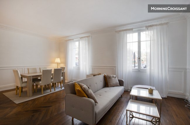 Appart haussmannien de standing