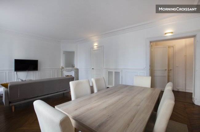 Appart haussmannien de standing