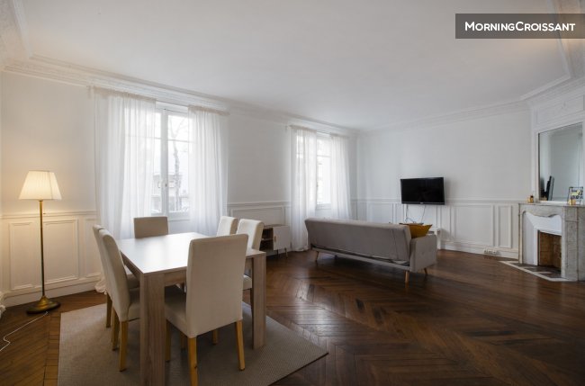 Appart haussmannien de standing