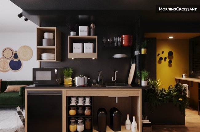 Appartements modernes, tout équipé