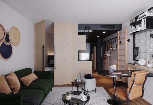 Appartements modernes, tout équipé