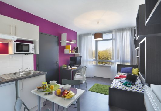 Studio de 26m² équipé