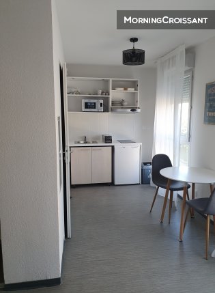 T1bis en résidence