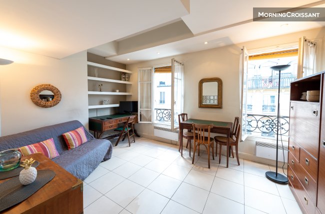 Nid pour 2 - vue tour Eiffel - 22m²