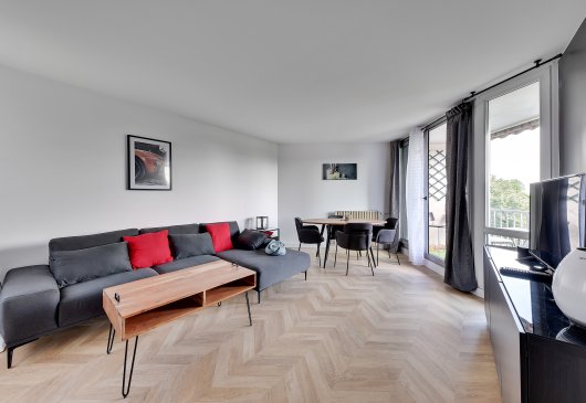 Appartement chic avec parking et ba