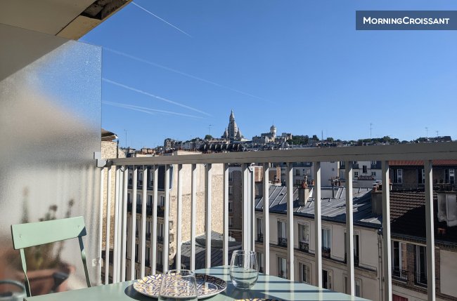 Grand studio vue Sacré-Coeur